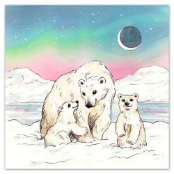 Polar Bear Family