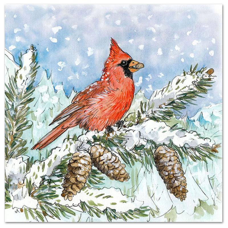 Christmas Cardinal