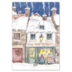 Toy Shop in the Snow