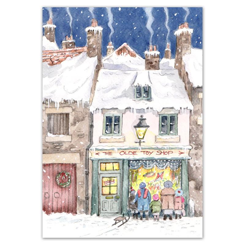 Toy Shop in the Snow
