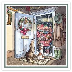 Carol Singers at the Door