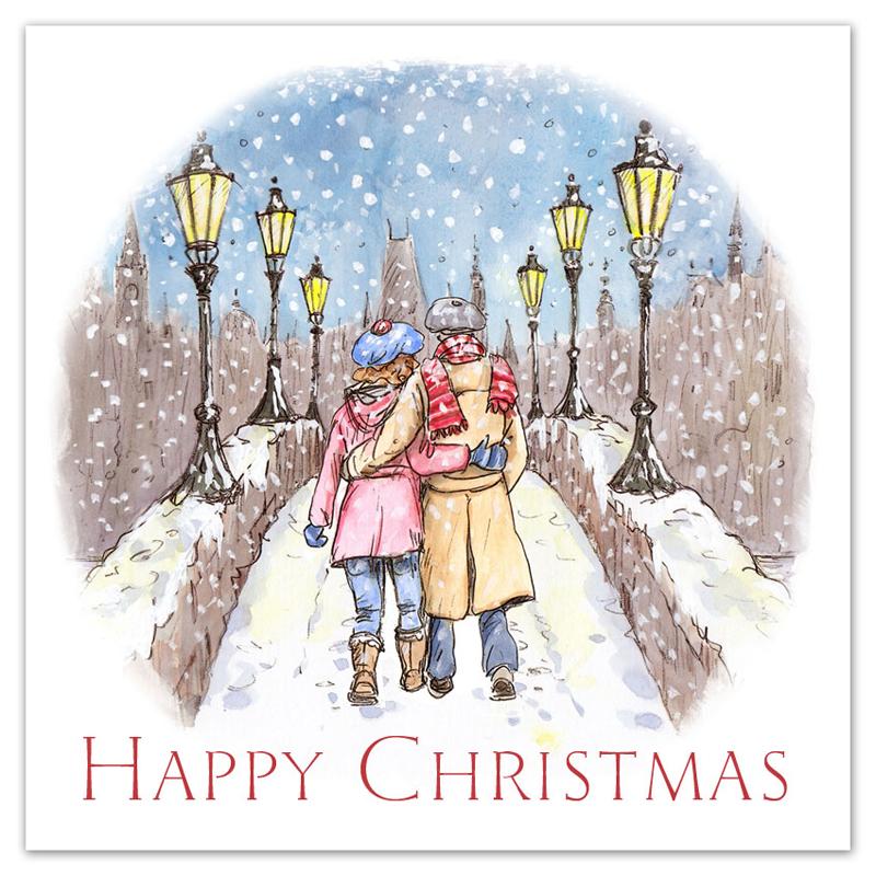 Modern Bridge Couple