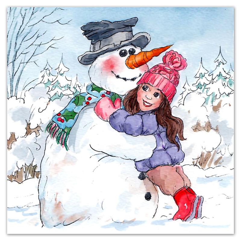 Snowman Hugs
