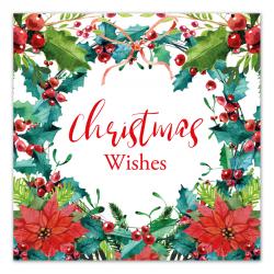 Floral Christmas Wishes