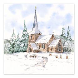 Little Snowy Church