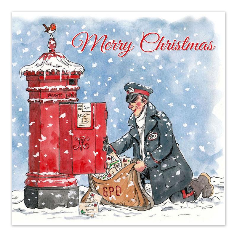 Collecting the Christmas Post