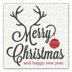 Merry Christmas Antlers