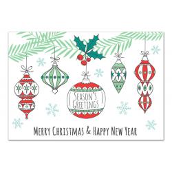 Red and Green Baubles