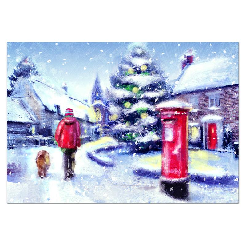 Winter Evening Stroll