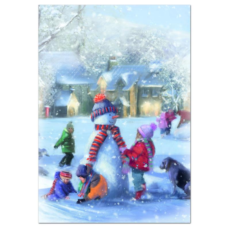Village Snowman
